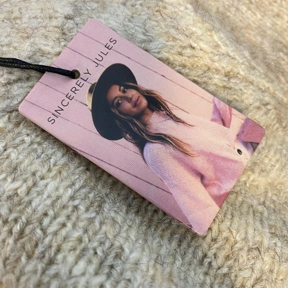 Sincerely Jules Women’s Cowl Neck Knit Sweater - Picture 8 of 8